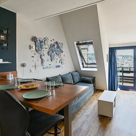 Mini-duplex Nolemma - Splendide Vue Mer, Balneo Et Parking * Deauville