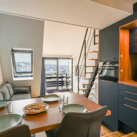 Mini-duplex Nolemma - Splendide Vue Mer, Balneo Et Parking * 도빌